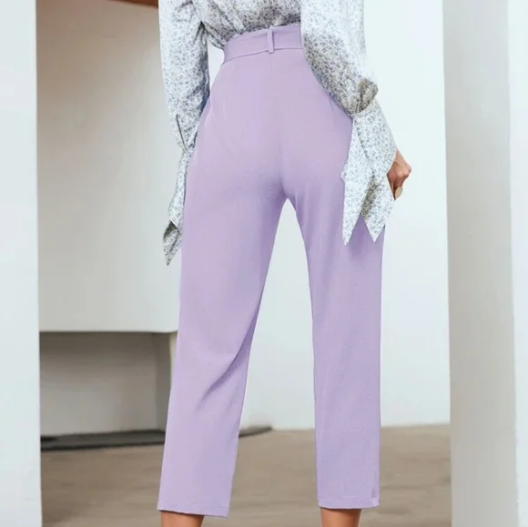 💜 2/$10 Lilac dress pants - Picture 2 of 5
